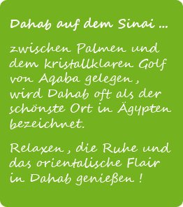 Dahab Sinai Ägypten