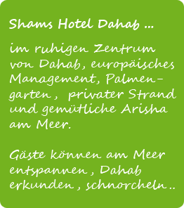 Shams Hotel Dahab